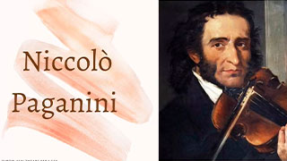 Violinista Niccoló Paganini
